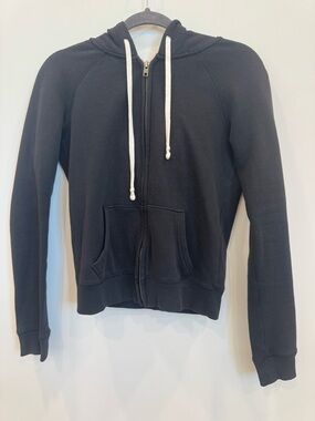 2/$30 - American Eagle Outfitters Black Hoodie with Navy Label